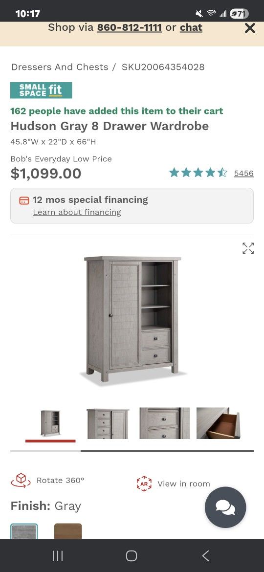 8 Drawer Chest