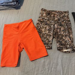Women Workout Shorts Size Medium 