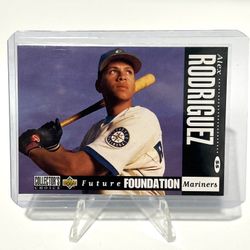 7 Alex Rodriguez Rookie Cards, 5 2nd Year Cards Seattle Mariners 