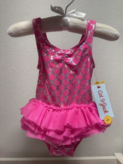 New Pink Bathing suit Toddler Girl