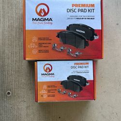 BMW 535i 11-13, 650i 12-18 Posi Quiet Semi Metallic Brake Pads 