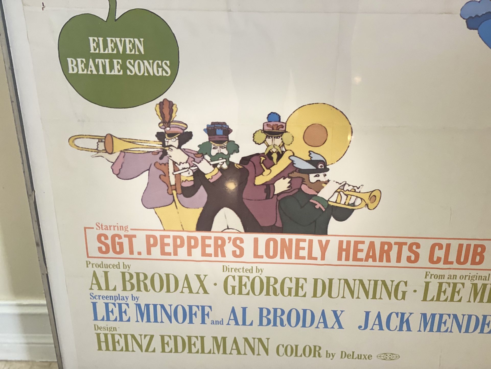 Beatles Yellow Submarine Movie Poster