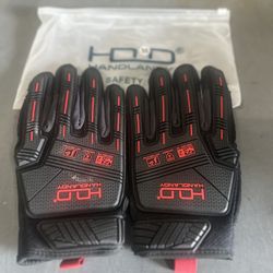 HANDLANDY HOLD Anti-Vibration Safety Work Gloves - Like New! Size L/XL - $15