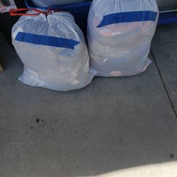 Large Bags Full Of Clothes 