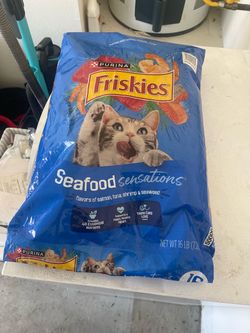 New 16 lb Purina Friskies Seafood sensations Cat Foid