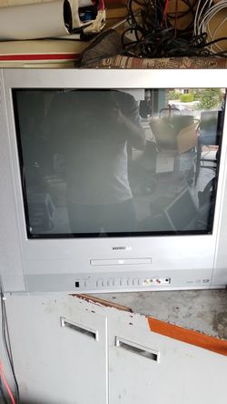 20 inch flat screen TV with built-in DVD player
