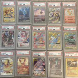 Pokémon PSA Slabs (Vintage, Alt Arts, Megas, Japanese, English, Etc.)