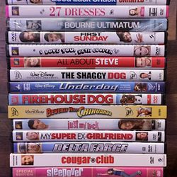 24 Piece Lot of Movie DVDs