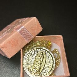 Gold Virgin Mary Medallion Bundle 