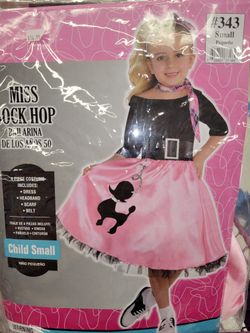 Miss Sock Hop costume for child small