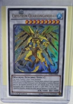 Crystron Quariongandrax  Yu-Gi-Oh Ultra Rare 