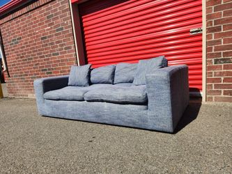 AllModern Asher 82" Blue Cloud Sofa *Delivery Available*
