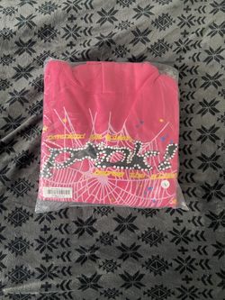 Pink Sp5der Hoodie 