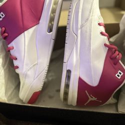 Pink Air Jordan’s 