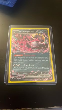 Pokemon Card Fezandipiti Ex