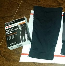 NEW CVS Brand Extra Large Copper Compression Knee Sleeve - $8 - Parma