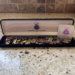 Disneyland 50th Anniversary Charm Bracelet By Shag