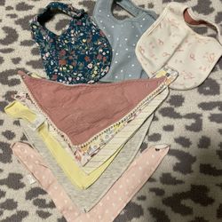 Baby Girl Bibs 