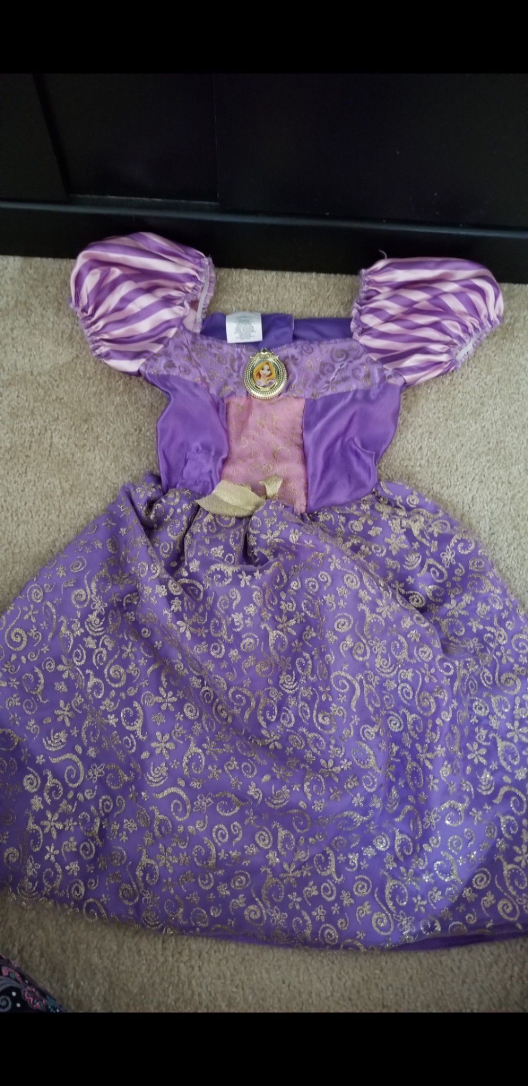 Tangled rapunzel light up dress costume