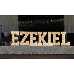 Marquee Letters And Numbers 