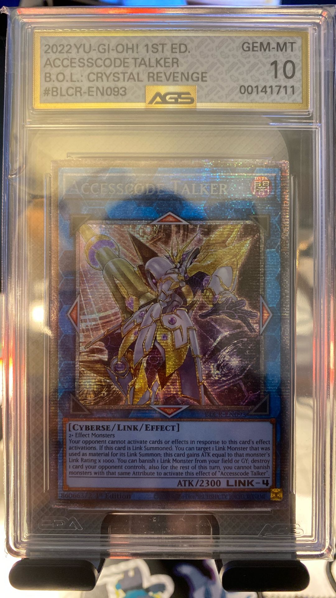 Yu-Gi-Oh Accesscode Talker 10.0 Grade Starlight Rare