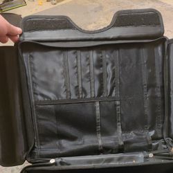 portable lockable file organizer / briefcase