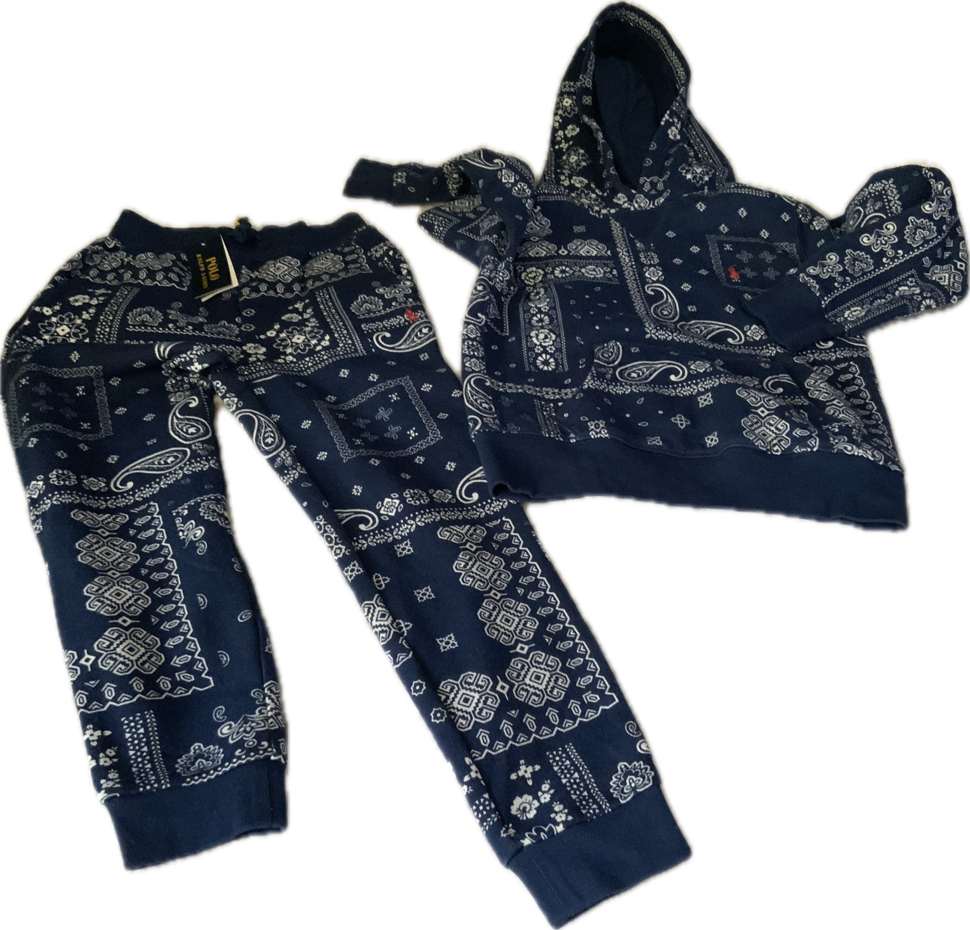 RALPH LAUREN POLO SWEATSUIT KID SIZE 8