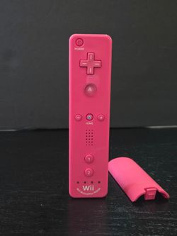 ORIGINAL NINTENDO Wii Pink motion plus inside controller