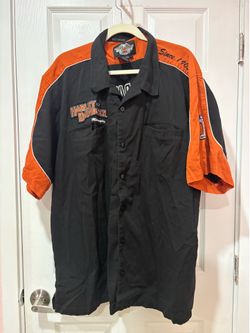 Harley Davidson Shirt Button Up