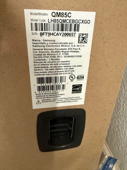 Samsung 85" Commercial LED LCD Signage Display 4K QM85C 🇺🇸✨🇺🇸✨