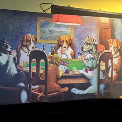 Dogs Playing Cards 