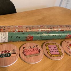 Friends TV Show Cup Coaster Set