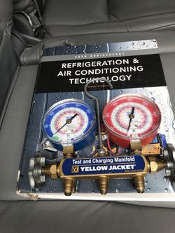 HVAC Technician “Bible”..& Yellow jacket manifold brand knew
