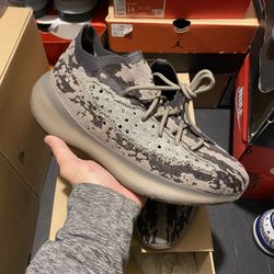 Adidas Yeezy 380 Stone Salt size 10.5 USED But Clean
