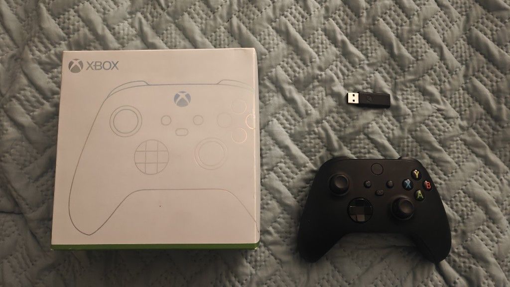 Xbox Controller With PC Adapter