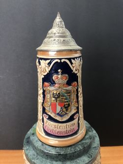 Vintage Crest W/Crown Stein 