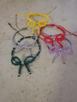Coquette bracelets
