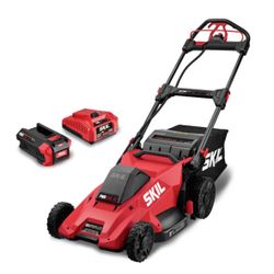 NEW/SEALED SKIL PWR CORE 40V, 20” Self-Propelled Battery Walk Mower with (1) 6 Ah Battery Included
