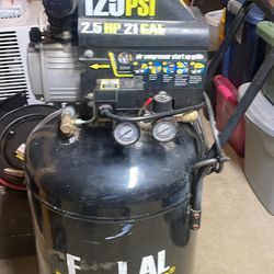 21gal Vertical Air compressor With Ratchet,impact, And Spool