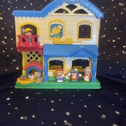 LITTLE PEOPLE VINTAGE HOUSE 