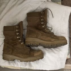 Marine corps Bates coyote brown combat boots size 10.5 wide in great condition