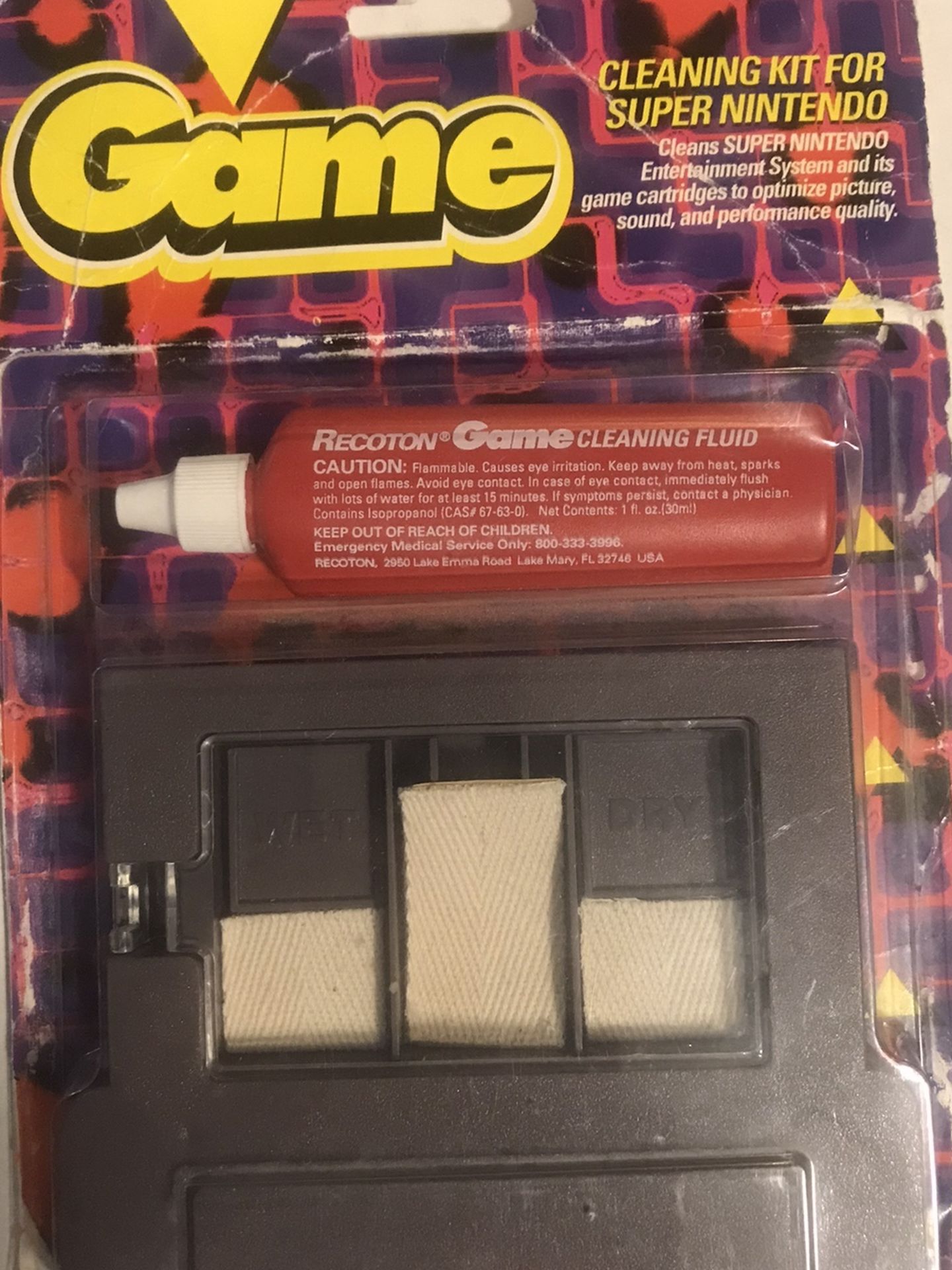 Recoton Cleaning Kit For Super Nintendo V139FUN