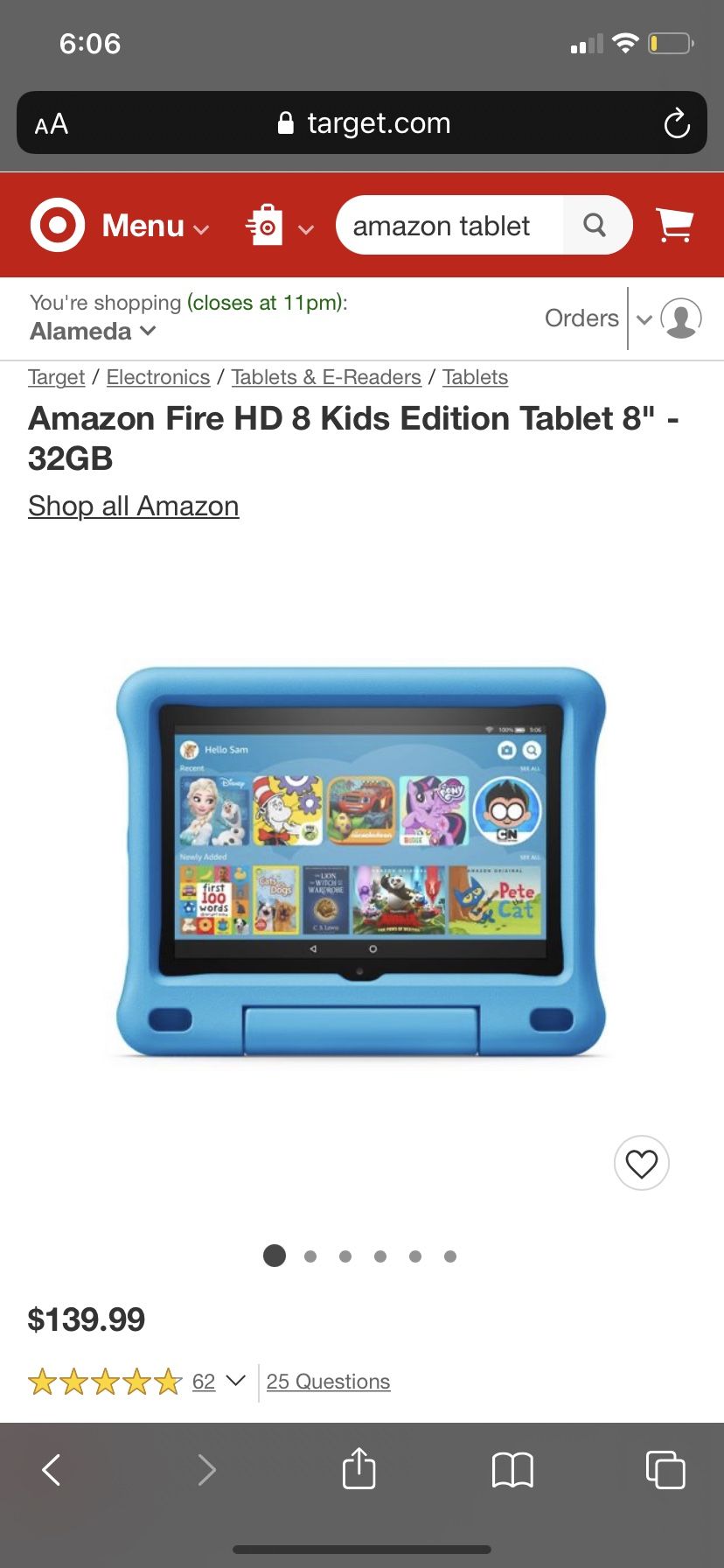 Amazon Fire HD kid edition Tablet