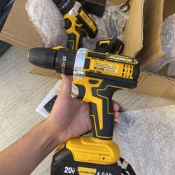 20V Cordless Drill Set w/ Battery & Charger