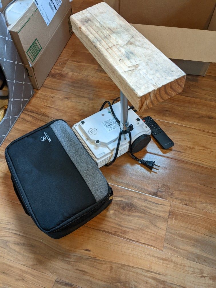 HDMI / VGA Projector, With Additional Mount Like New