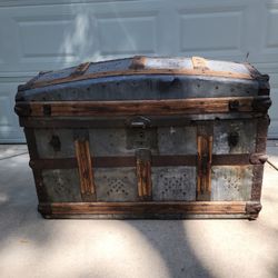 19th Century Steamer Trunk