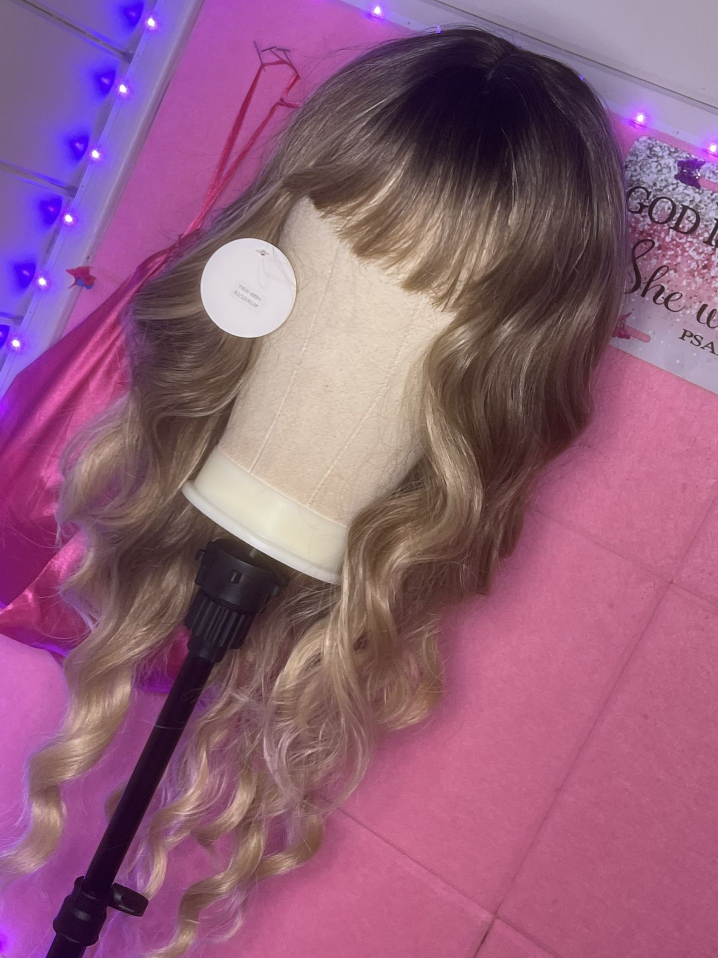30" Ombre Wig W Bangs 🌺✨