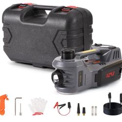 STANDTALL 5 Ton Electric Hydraulic Floor Jack With Carring Case