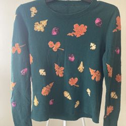 Cotton Embroidered Sweater – Size M – Clean & Lightly Used – $8
