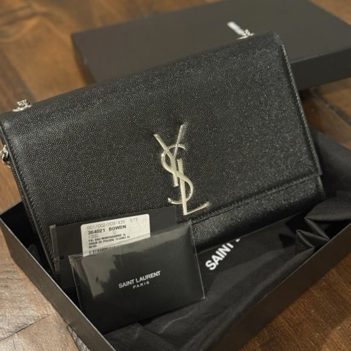YSL Black Kate Bag